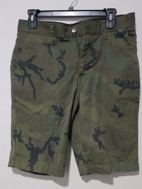 Volcom Men's Green Camo Cargo Shorts